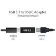 مبدل USB 3.1 به USB-C مدل PM-Female