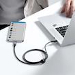 کابل تبدیل USB به USB-C بیسوس مدل Explorer CATS000301 به طول 2 متر 