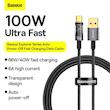کابل تبدیل USB به USB-C بیسوس مدل Explorer CATS000301 به طول 2 متر 