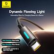 کابل تبدیل USB-C بیسوس مدل Lit Button-Control 100W طول 2 متر
