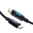 کابل تبدیل USB-C بیسوس مدل Lit Button-Control 100W طول 2 متر