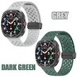 بند مسیر مدل Silicone Breathable Magnetic مناسب برای ساعت هوشمند سامسونگ Galaxy Watch Ultra 47mm