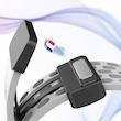 بند مسیر مدل Silicone Breathable Magnetic مناسب برای ساعت هوشمند سامسونگ Galaxy Watch Ultra 47mm