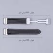 بند اسپریگ مدل Magnetic Leather TW مناسب برای ساعت هوشمند گلوریمی M1 Pro / M2 Pro / GS1 Pro / GR1 / Calling Watch M2 / M2 Max