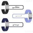 بند لوکسار مدل LUX -500 مناسب برای ساعت هوشمند گلوریمی M1 Pro / M2 / M2 Pro / M2 Max / GS1 Pro / GS2 / GR1