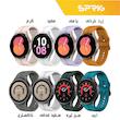 بند اسپریگ مدل Silic ORG مناسب برای ساعت هوشمند سامسونگ Galaxy Watch 4 40mm / watch 4 42mm / watch 4 44mm / watch 4 46mm / Watch 5 40mm / Watch 5 44mm / Watch 5 pro 45mm