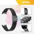 بند اسپریگ مدل milanese SGK مناسب برای ساعت هوشمند شیائومی Mi band 8/9 12mm