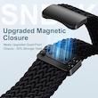 بند مسیر مدل Braided Magnet مناسب برای ساعت هوشمند سامسونگ Galaxy Watch 8 Classic 46mm