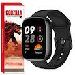 بند گودزیلا مدل Silicon-SQ مناسب برای ساعت هوشمند شیائومی Watch 3 Active / Watch 3 Lite
