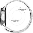 بند گوف مدل Milanese مناسب برای ساعت هوشمند شیائومی Redmi Watch 5 Lite 48mm