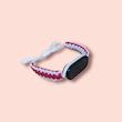 بند مدل بافت دو رنگ مناسب برای ساعت هوشمند شیائومی mi band 7,6