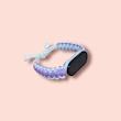 بند مدل بافت دو رنگ مناسب برای ساعت هوشمند شیائومی mi band 7,6
