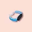 بند مدل بافت دو رنگ مناسب برای ساعت هوشمند شیائومی mi band 7,6