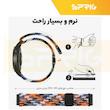بند اسپریگ مدل Magnetic Loop Braided مناسب برای ساعت هوشمند سامسونگ Galaxy Watch 4/5/6/7/FE سایز 40/43/44/46/47 میلی متری