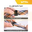بند اسپریگ مدل Magnetic Loop Braided مناسب برای ساعت هوشمند سامسونگ Galaxy Watch 4/5/6/7/FE سایز 40/43/44/46/47 میلی متری