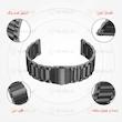بند آلتیمیت شیلد مدل 3Row TW مناسب برای ساعت هوشمند تی‌ سی‌ اچ HD1 3D Hero 1 22mm
