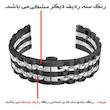 بند مسیر مدل 7bead dual BLK Butterfly مناسب برای ساعت هوشمند سامسونگ 22 میلی متری Galaxy Watch Gear S2 Classic / Gear S3 / Gear Sport