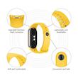بند مسیر مدل SilBelt PMMA مناسب برای ساعت هوشمند شیائومی Mi Band 9 به همراه محافظ صفحه نمایش