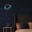 چراغ دیواری نئون دیزاین مدل Planet-BL_MLC