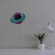 چراغ دیواری نئون دیزاین مدل Planet-BL_MLC