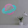 چراغ دیواری نئون دیزاین طرح Planet_PN