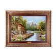 تابلو فرش ماشینی نقش نگار رضوی طرح منظره کد 557KC