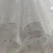 پرده تیکو دکو مدل حریر ژورژت طلاکوب سایز 150x280 سانتیمتر مجموعه دو عددی