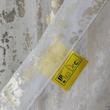 پرده تیکو دکو مدل حریر ژورژت طلاکوب سایز 150x280 سانتیمتر مجموعه دو عددی