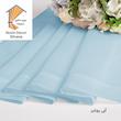 پرده نوین دکور سیلوانا مدل حریر لیفه ای سایز 200 × 280 سانتی‌متر