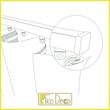 پرده تیکو دکو مدل مینیمال کتان شفاف افکت دار طرح ست کامل 280 × 110 سانتی‌متر مجموعه 8 عددی