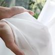 پرده اسپی توره مدل حریر ساده دوخت پلیسه ثابت سایز 280 × 400 سانتی‌متر