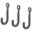 آویز حوله ایکیا مدل HÖGAFFEL کد 32062 بسته 3 عددی