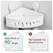 استند حمام مدل AW557 سه گوش