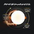 پنل ال ای دی 12 وات زانیس مدل فول لایت توکار