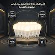 لامپ ال ای دی 12 وات آتروسا مدل حبابی پایه E27 مجموعه 10 عددی