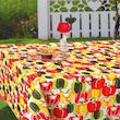 رومیزی رزین تاژ طرح فلفل دلمه کد 220