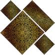 ست رومیزی 4 تکه مدل S31-42145