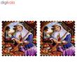 ست رومیزی 2 تکه مدل T3-42327