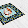 رومیزی طرح ماهی نوروز کد 9298