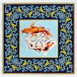 رومیزی طرح ماهی نوروز کد 9298