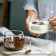 لیوان مدل GOOD MORNING  به همراه زیر لیوانی