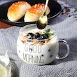 لیوان مدل GOOD MORNING  به همراه زیر لیوانی