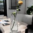 گلدان دکوری رومیزی مدل خانمی، بسته 10 عددی، ابعاد 18×10×27.5 سانتی‌متر، وزن 100 گرم