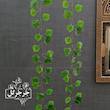 گل مصنوعی جُرجُرگل مدل ریسه برگ نخی انگور لمسی بسته دو عددی