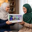 قاب گل مصنوعی مدل lux box