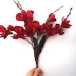 گل مصنوعی مدل گل amaryllis شاخه بلند