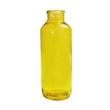 گلدان دکوری شیشه‌ای طرح کلاسیک بطری، ابعاد 7×7×19 سانتی‌متر، وزن 250 گرم، مناسب تراریوم و گیاهان طبیعی، رنگ‌های جذاب، قابلیت ریختن آب