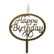 شمع تولد طرح happy birthday مدل مولتی