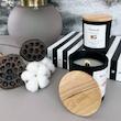 شمع معطر مدل گیاهی رایحه قهوه