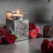 جاشمعی مدل گل رز مناسب برای شمع وارمر